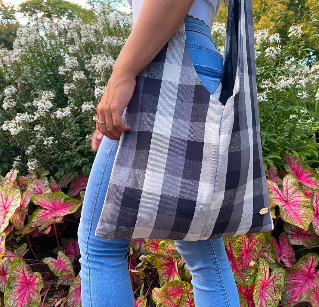 Pre-Sale Checkered Boho Bag